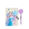 Agenda Secret + Stylo Pompon La Reine des Neiges
