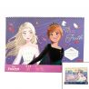 Bloc de dessin avec pochoir La Reine des neiges