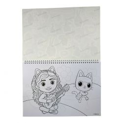 Bloc de dessin avec pochoir Gabby