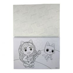 Bloc de dessin avec pochoir Gabby