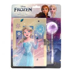 Agenda Secret + Stylo Pompon La Reine des Neiges