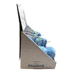 Présentoir de porte clés brosse avec pompon La Reine des neiges