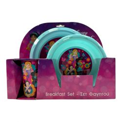 Set de petit-déjeuner 3 pièces Princesse