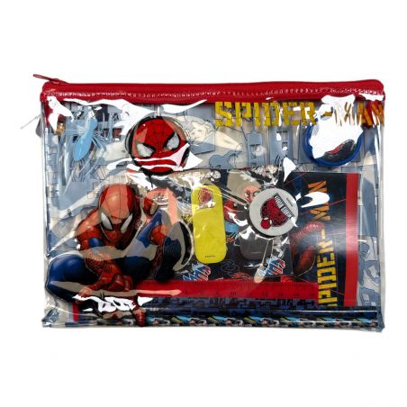 Trousse et set de papeterie Spiderman