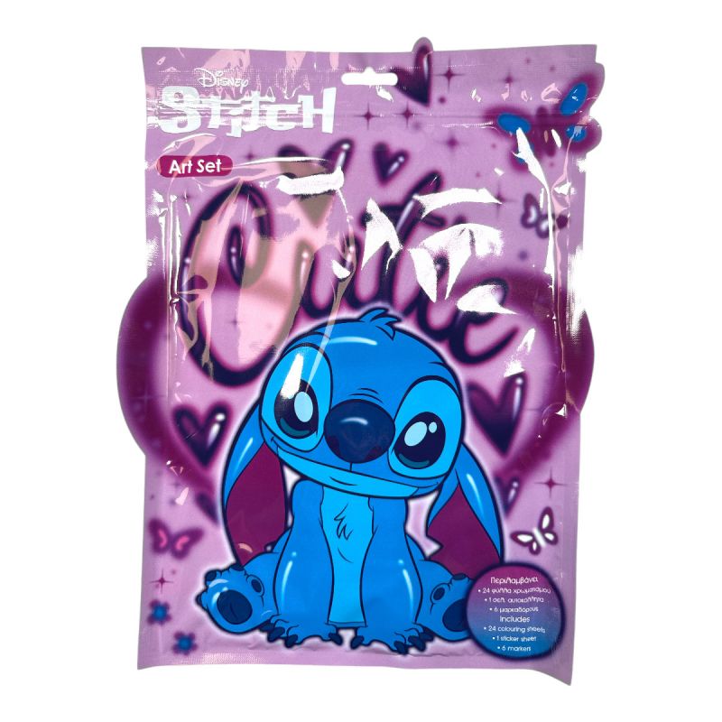Set autocollant Lilo & Stitch