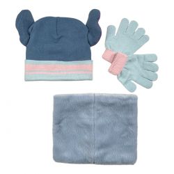 Bonnet Gants Snood Fille Lilo & Stitch