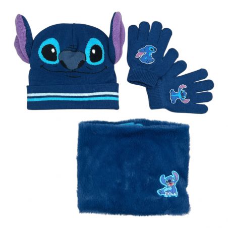 Bonnet Gants Snood Garçon Lilo & Stitch