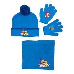 Bonnet Gants Snood Garçon Paw Patrol
