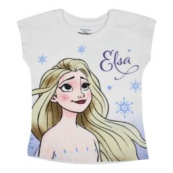 T-shirt manches courtes Fille La Reine des neiges