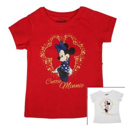 T-shirt manches courtes Fille Minnie