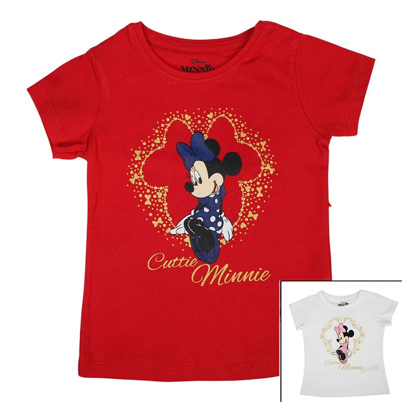 T-shirt manches courtes Fille Minnie