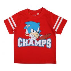 T-shirt manches courtes Garçon Sonic