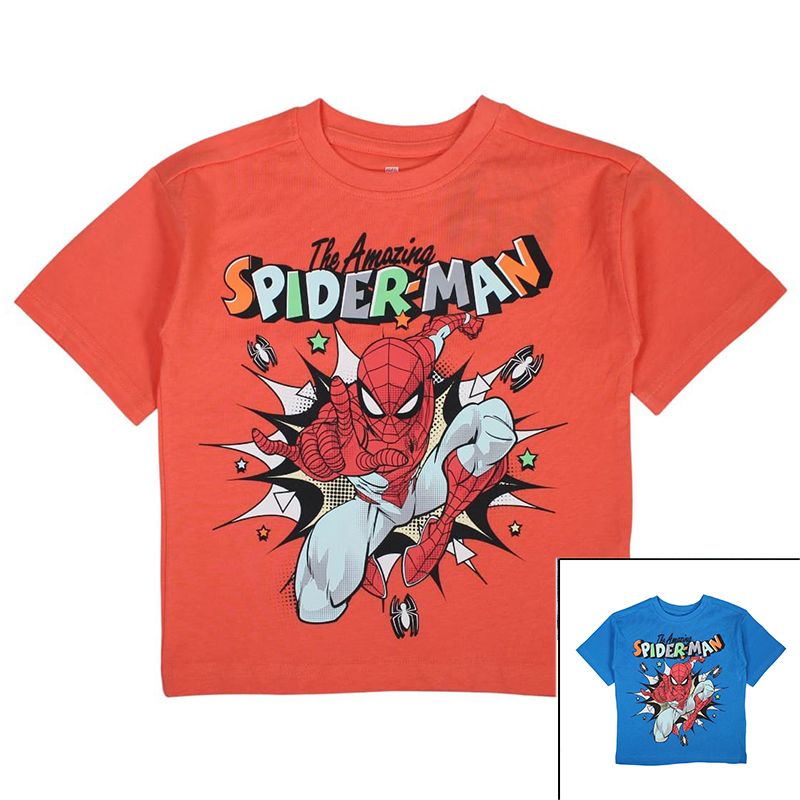 T-shirt manches courtes Garçon Spiderman