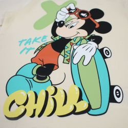T-shirt manches courtes Garçon Mickey