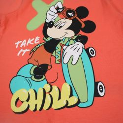T-shirt manches courtes Garçon Mickey