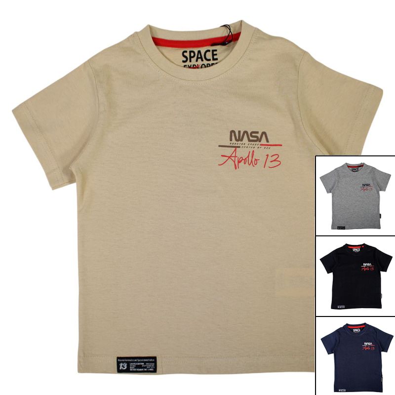 T-shirt manches courtes garçon Nasa