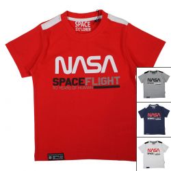 T-shirt manches courtes garçon Nasa