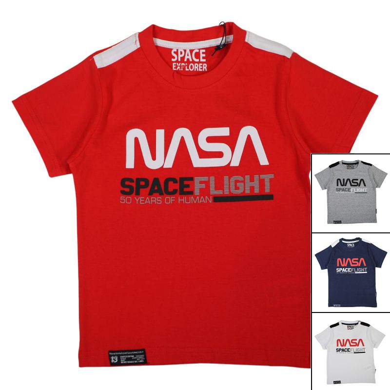 T-shirt manches courtes garçon Nasa