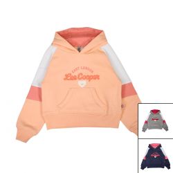 Sweat à capuche fille Lee Cooper