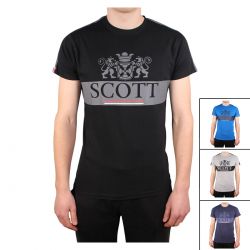 T-shirt manches courtes homme Scott