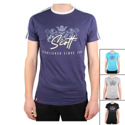 T-shirt manches courtes homme Scott