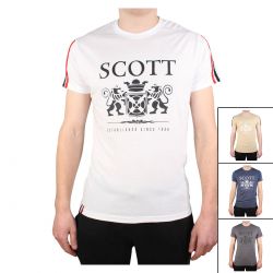 T-shirt manches courtes homme Scott