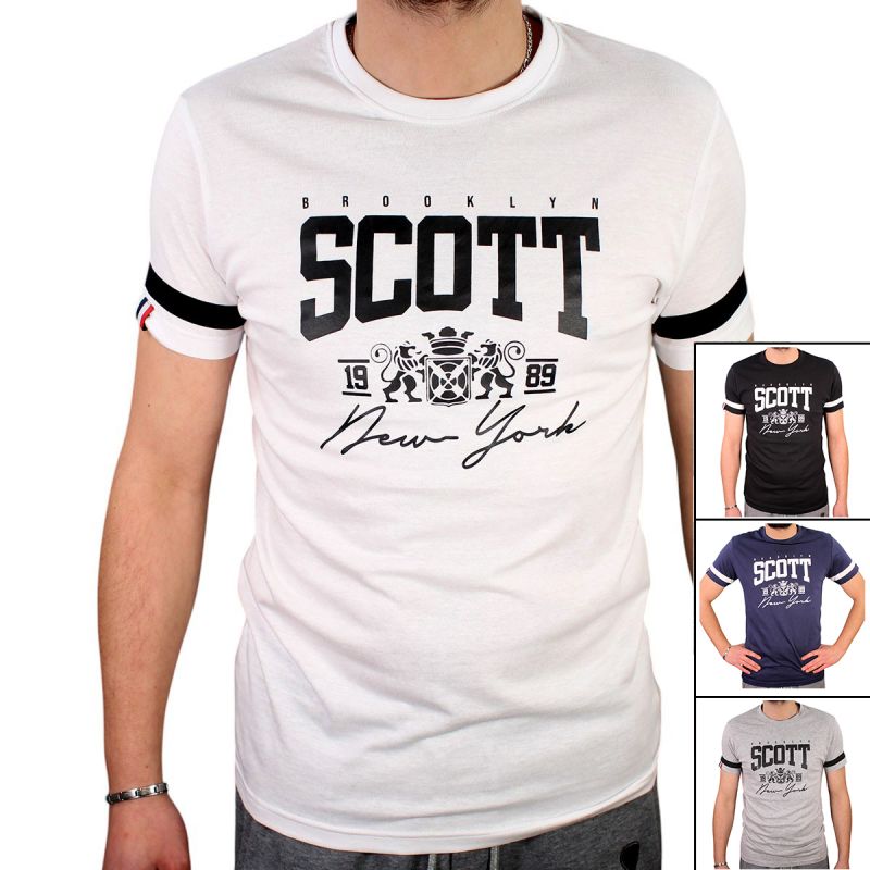 T-shirt manches courtes homme Scott