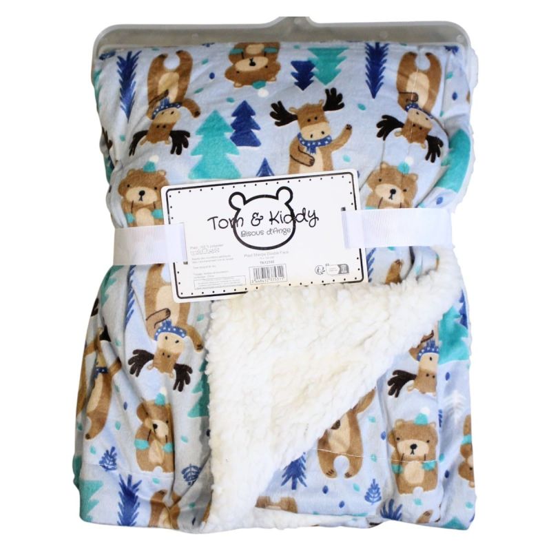 Plaid polaire Tom Kids 75X150
