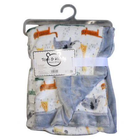 Plaid polaire Tom Kids 75X150