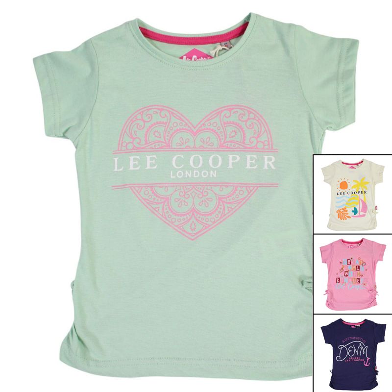 T-shirt manches courtes fille Lee Cooper