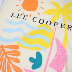T-shirt manches courtes fille Lee Cooper