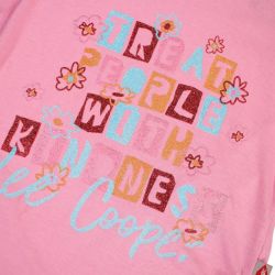 T-shirt manches courtes fille Lee Cooper