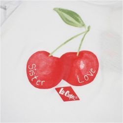 T-shirt manches courtes fille Lee Cooper