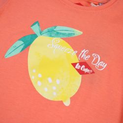 T-shirt manches courtes fille Lee Cooper