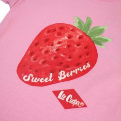 T-shirt manches courtes fille Lee Cooper