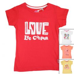 T-shirt manches courtes fille Lee Cooper