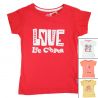 T-shirt manches courtes fille Lee Cooper