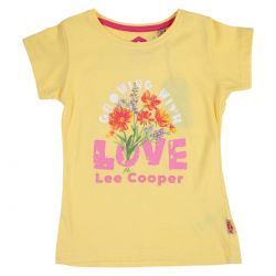 T-shirt manches courtes fille Lee Cooper