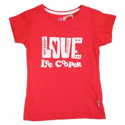 T-shirt manches courtes fille Lee Cooper