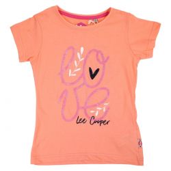 T-shirt manches courtes fille Lee Cooper