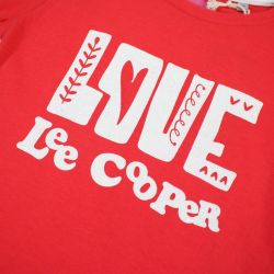 T-shirt manches courtes fille Lee Cooper