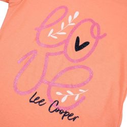 T-shirt manches courtes fille Lee Cooper