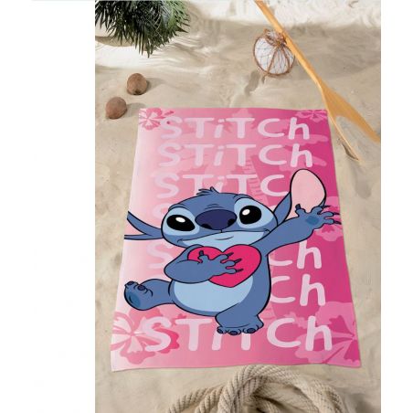 Serviette polyester Lilo et Stitch