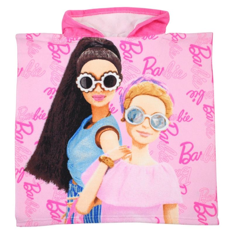 Poncho polyester Barbie