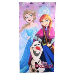 Serviette polyester La Reine des neiges