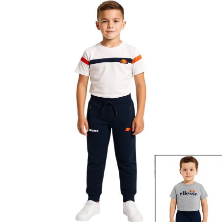 Pack de 2 T-shirts et pantalon de jogging Ellesse Pack de 2 T-shirts et pantalon de jogging Ellesse