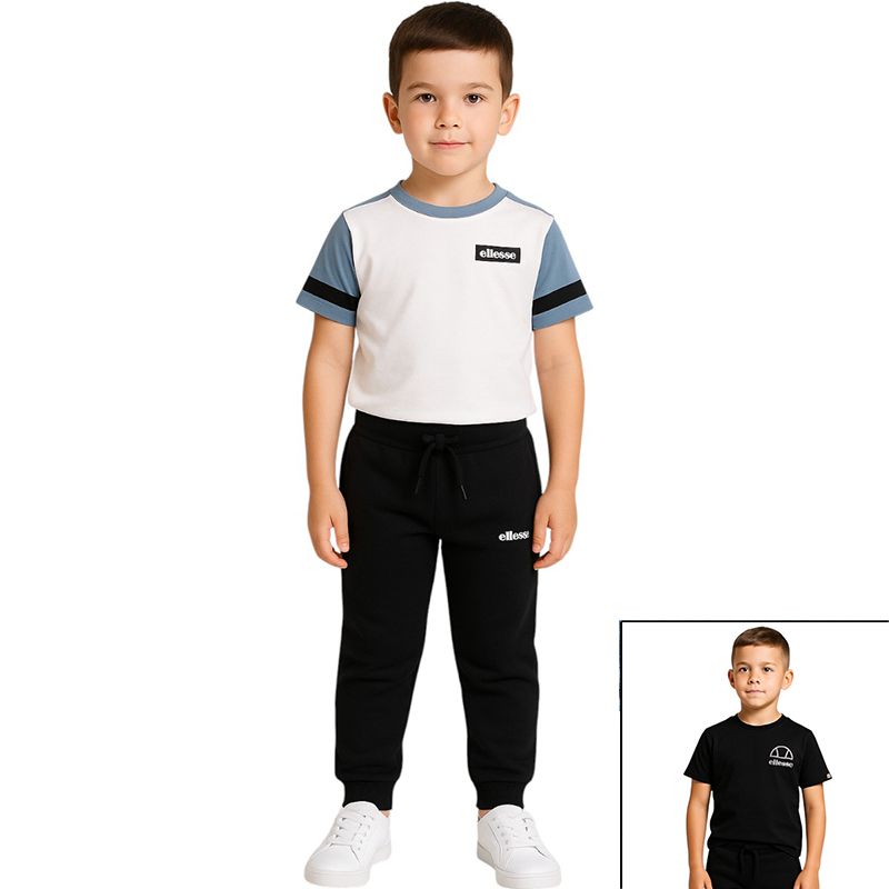 Pack de 2 T-shirts et pantalon de jogging Ellesse