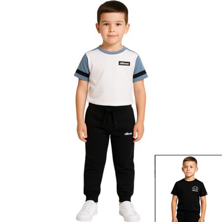 Pack de 2 T-shirts et pantalon de jogging Ellesse