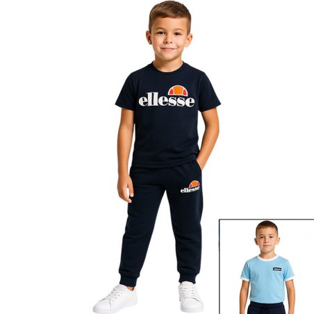 Pack de 2 T-shirts et pantalon de jogging Ellesse