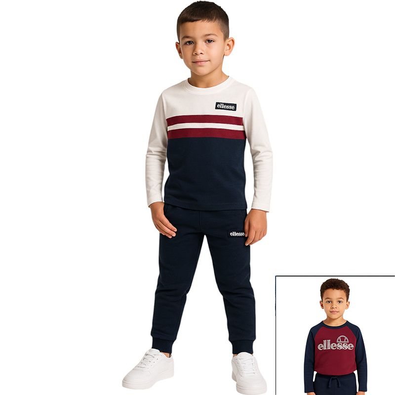 Pack de 2 T-shirts et pantalon de jogging Ellesse